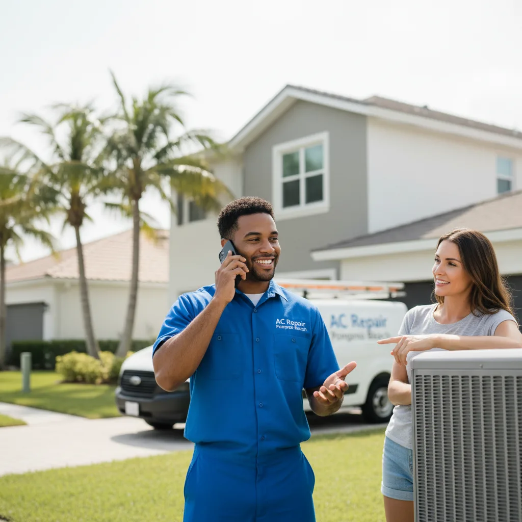 AC Repair Pompano Beach customer support in Cos Cob